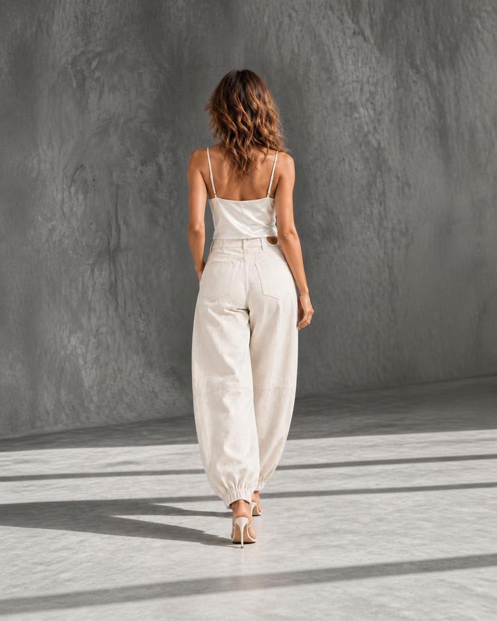 Marinaio Balloon Pant Creme